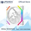 UPSIREN ZF-120 Computer Chassis Fan 12cm ARGB 4 Pin PWM Quiet Cooling Fan 12V Large Air Volume 45CFM/600-1500RPM