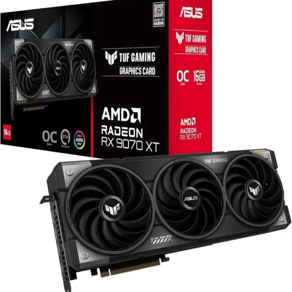BEST SALES ON NEW IN STOCK ON ASUS TUF Gaming Radeon RX 9070 XT OC,BUY 2 GET 1 FREE.
