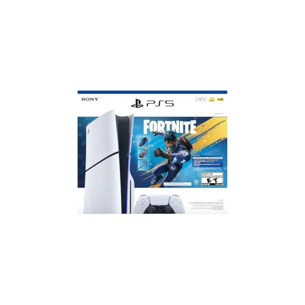 PlayStation 5 Disc Edition Console (1TB) – Fortnite Flowering Chaos Bundle, PS5 Game Disc Version