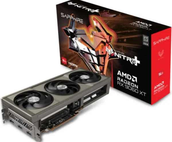 BIG DISCOUNT ON Sapphire 11350-03-20G Pulse AMD Radeon™️ RX 9060 XT Gaming OC Graphics Card with 16GB GDDR6, AMD