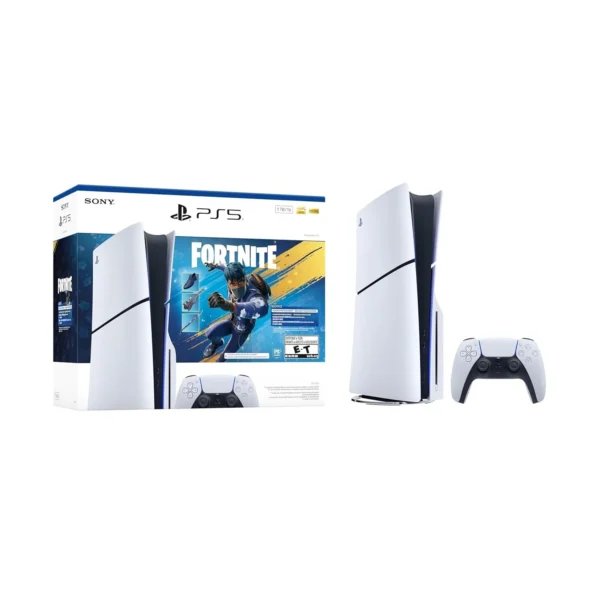 PlayStation 5 Disc Edition Console (1TB) – Fortnite Flowering Chaos Bundle, PS5 Game Disc Version