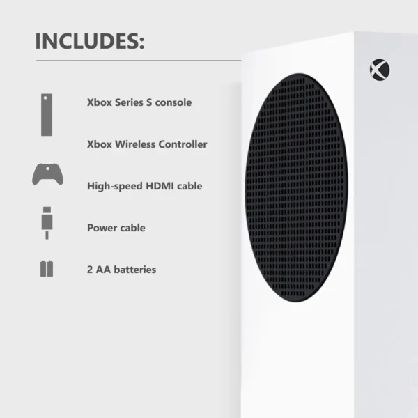 Microsoft Xbox Series S 512GB All-Digital Console – White, US Version