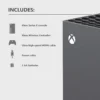 Microsoft Xbox Series X 1TB SSD Video Game Console (Disc Edition)- Black