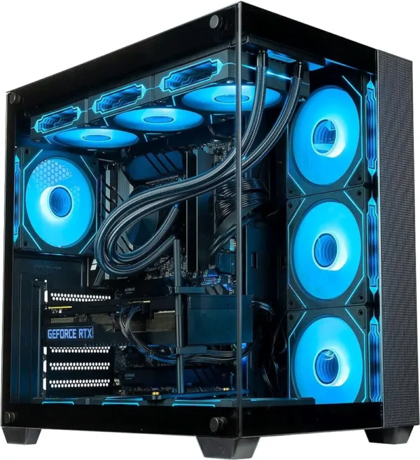 hm fast shipping on Gaming PC RTX 4090, Intel 24-Core I9-14900KS CPU, 192GB RAM, 4TB Gen4 Pro SSD + 12TB HDD WiFi 7