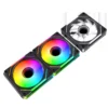 Prism 4 Pro Building Blocks Modular Case Fan ARGB Mirror Cycle Light Effect 800-2000RPM PWM Water Cooling 120mm Cooler Fan