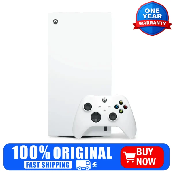 Microsoft Xbox Series X 1TB All Digital Console (Disc Free) White