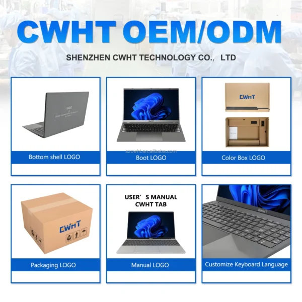 Gaming Laptop 15.6 Inch Quad-Core N95 CPU RAM 12GB SSD 256GB 512GB 1T Slim Notebooks Laptop Computer Student Laptops Brand New