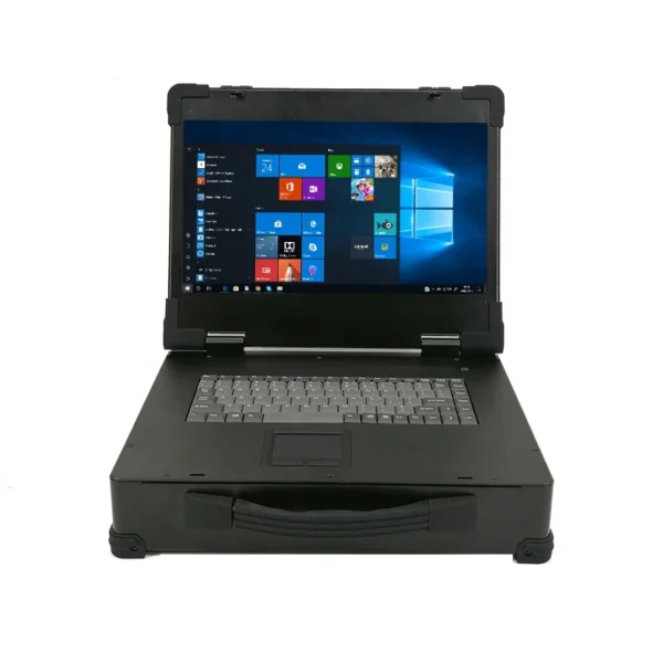 15 Inch Industrial Computing Workstation Portable Computer Tough Rugged Laptops