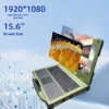 15.6inch New Dual Screen Industrial Rugged Notebook Portable Wide Temperature Outdoor Workstation Intel I5 Business Laptops