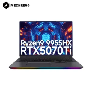 MECHREVO Canglong16 X Pro Gaming Laptop AMD Ryzen9 16-Core 16-inch 2.5K 300Hz RTX5070Ti SSD English Keyboard