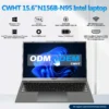 Gaming Laptop 15.6 Inch Quad-Core N95 CPU RAM 12GB SSD 256GB 512GB 1T Slim Notebooks Laptop Computer Student Laptops Brand New
