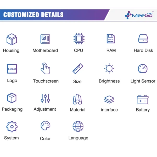 MEEGOPAD 16" 1920*1080 Narrow Bezel Laptop Intel I7 12700H Windows11  DDR4 16G 32G SSD 512G 1T Gaming Laptop Laptops