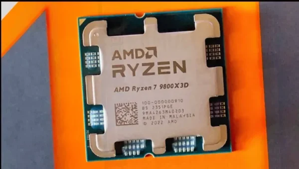 Hot Sell AMD R7 9800X3D 9000 Series Granite Ridge 8-Core 4.7 GHz AM5 CPU ZEN 5 L3 Cache 96MB Ry-zen 7 9800X3D