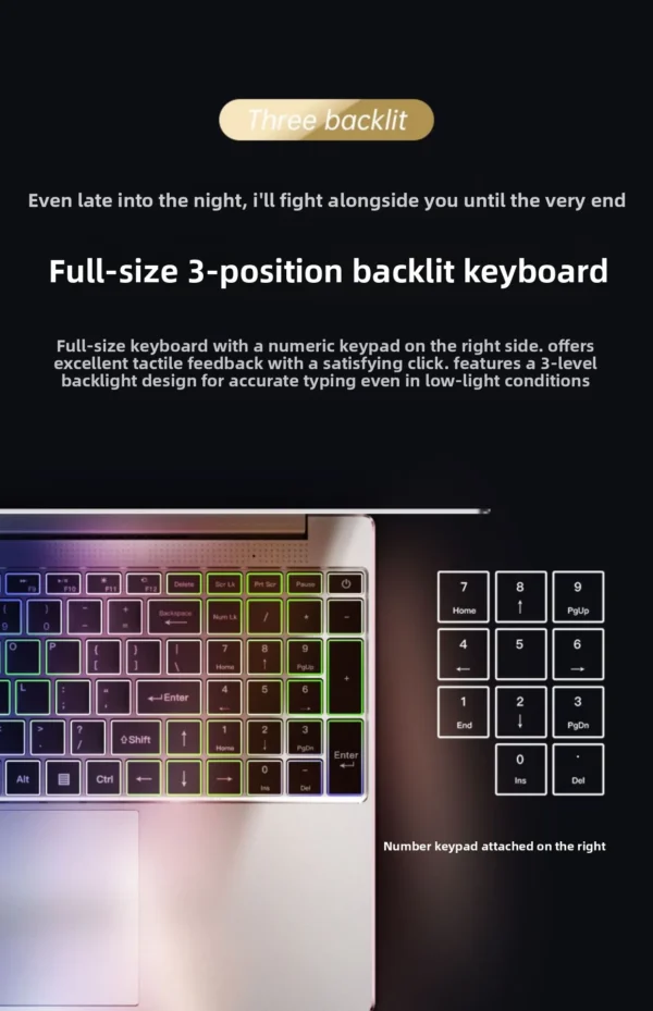 Wholesale Intel Core-i7 Notebook 15.6'' Win11 16+512GB Laptop Cheap Computers Laptops and Desktops for Gaming Office Business