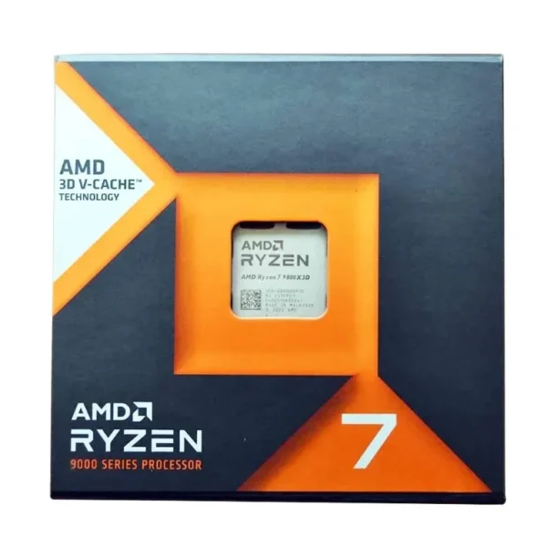 Hot Sell AMD R7 9800X3D 9000 Series Granite Ridge 8-Core 4.7 GHz AM5 CPU ZEN 5 L3 Cache 96MB Ry-zen 7 9800X3D