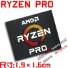 Original AMD Ryzen Ruilong PRO R7 R5 R3 5000 series CPU computer sticker notebook label