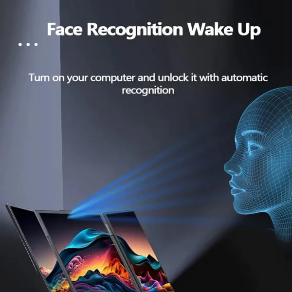 2025 New Arrival Brand New Intel Core I7 1260P Win 11 Business Laptop PC with Three Screens Fingerprint Unlock Laptops