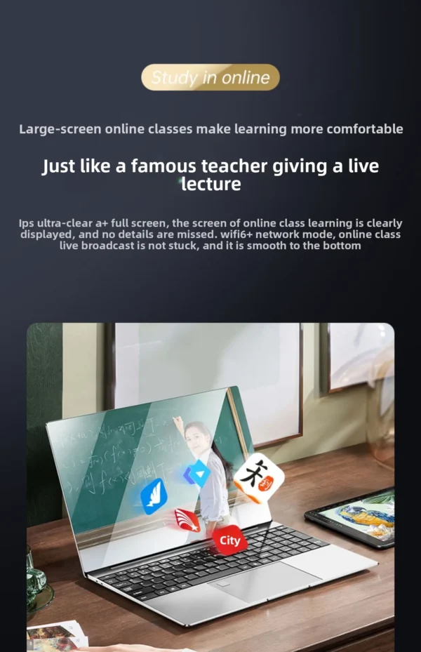 Wholesale Intel Core-i7 Notebook 15.6'' Win11 16+512GB Laptop Cheap Computers Laptops and Desktops for Gaming Office Business