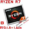 Original AMD Ryzen Ruilong PRO R7 R5 R3 5000 series CPU computer sticker notebook label