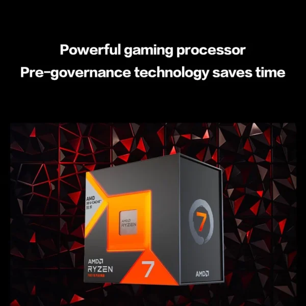 Brand New AMD for 7 7800X 5nm 96MB Cache 8 Cores 16 Threads AM5 Interface for Gaming & Office Workloads