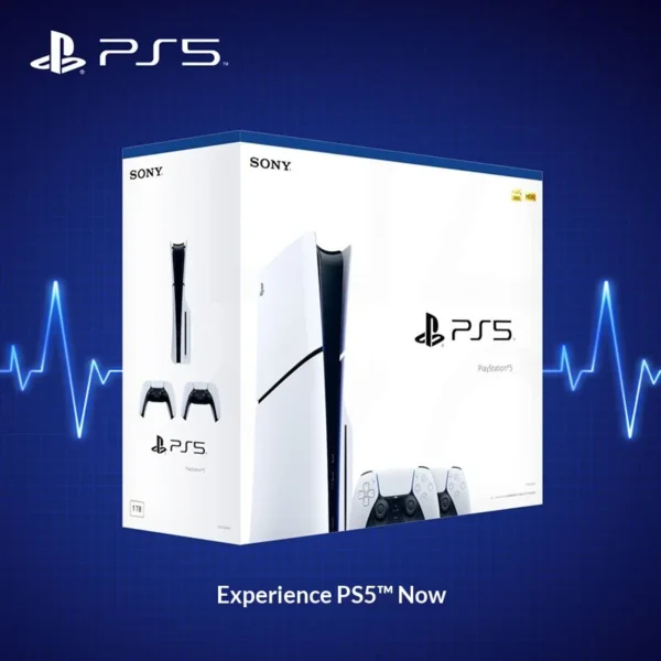Original PlayStation 5 Pro Video Game Console With Controller - Newest High Performance Original PS5 Slim HK Edition All New