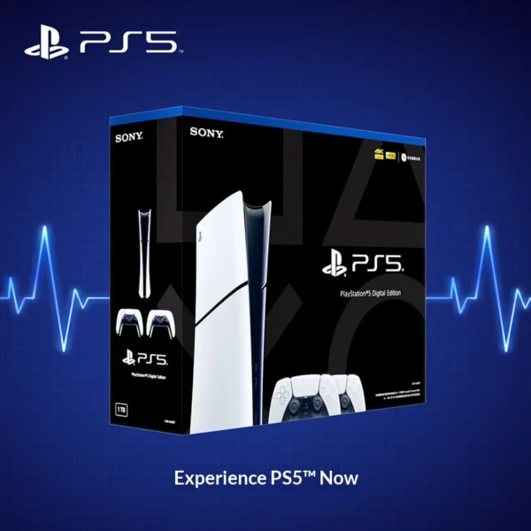 Original PlayStation 5 Pro Video Game Console With Controller - Newest High Performance Original PS5 Slim HK Edition All New