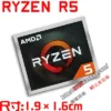 Original AMD Ryzen Ruilong PRO R7 R5 R3 5000 series CPU computer sticker notebook label