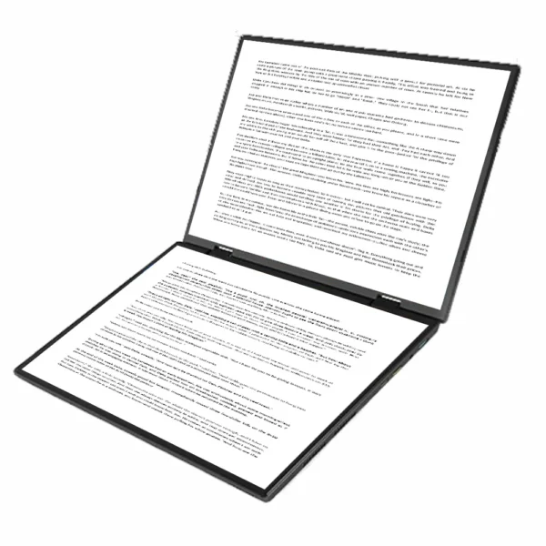 2025 New 14 Inch +14 Inch  Dual Touch Screen Intel 13th N100  Aluminum Yoga Laptops for Business Office Education Laptop