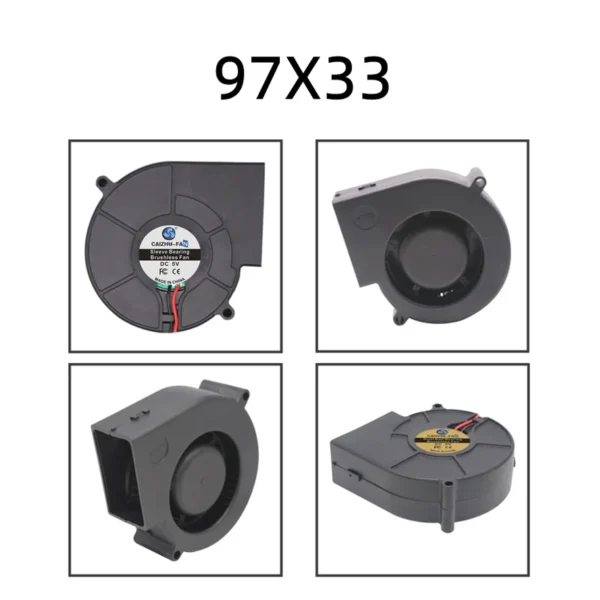 30MM 40MM 50MM 60MM 75MM 97MM Cooling Fan Brushless Motor Case Fan Blower Fan Humidifier FanInduction Cooker Fan DC5V 12V 24V