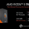 Origina New AMD Ryzen 9 7900X3D / R9 7950X3D /R7 7800X3D Socket AM5 Gaming Desktop Computer processor A new boxed CPU