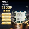 AMD Ryzen 5 7500F R5 7500F CPU Ryzen Processor 6 Core 12 Thread 65W 5nm Socket AM5 Procesador 라이젠 процессор PC Gamer Desktop