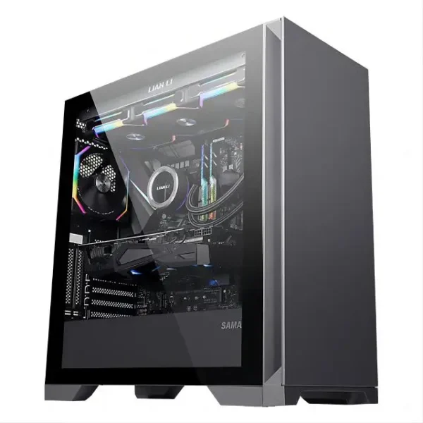 Popular.Prebuilt Gaming PC Desktop, AMD Radeon RX 550 4G GDDR5, Core I5 3.3Ghz up to 3.7Ghz, 16G Ram, WiFi, BT 5.0, RGB Mo