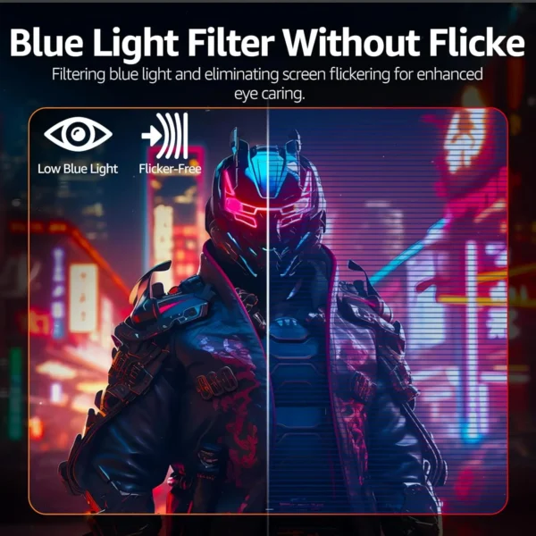 34 Inch Ultrawide Curved Gaming Monitor, 1500R PC Screen 165hz UWQHD 4K, Curved Computer Screen with FreeSync,Support Wallmount