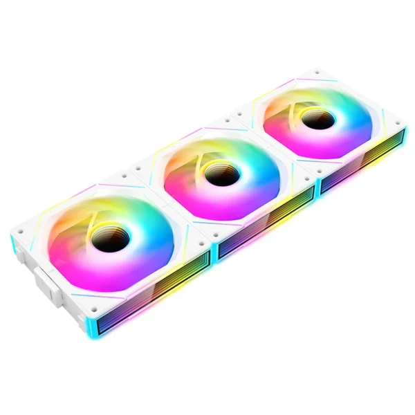 TEUCER JM-1 Case Fan Water Cooling 360mm Cooler Fan PC Cooling Fan 120mm 800-2000RPM PWM ARGB Mirror Cycle Light Effect Case Fan