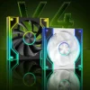 ICE Whale XL-120 ARGB PC Case Fan 120mm Infinity Mirror Design Motherboard Lighting Sync 4PIN PWM CPU Cooler Fan ventilador