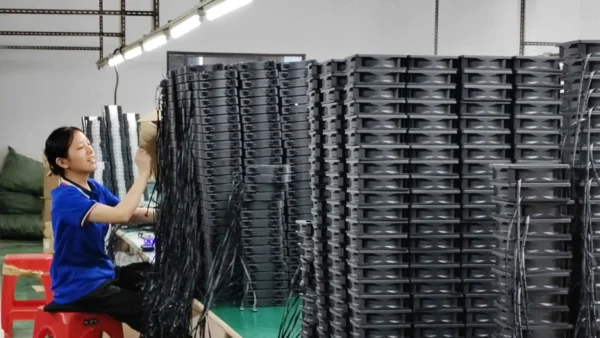 MANMU Case Fans Air Cooling Fixed Color Rainbow Rgb Cooling Fan 120mm Computer Case Cooling Fans 2pin