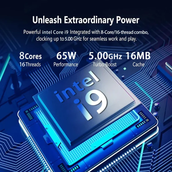 2026 New Intel Core i9 9900 Portable Laptop Computer 16GB DDR4 1TB 2TB SSD Windows 11 Pro Office Gaming PC Notebook Laptops