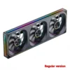 JONSBO ZA-120/240/360 ARGB 12/24/36CM chassis fan Motherboard lighting synchronization/Aluminum Nameplate/PWM Case fans