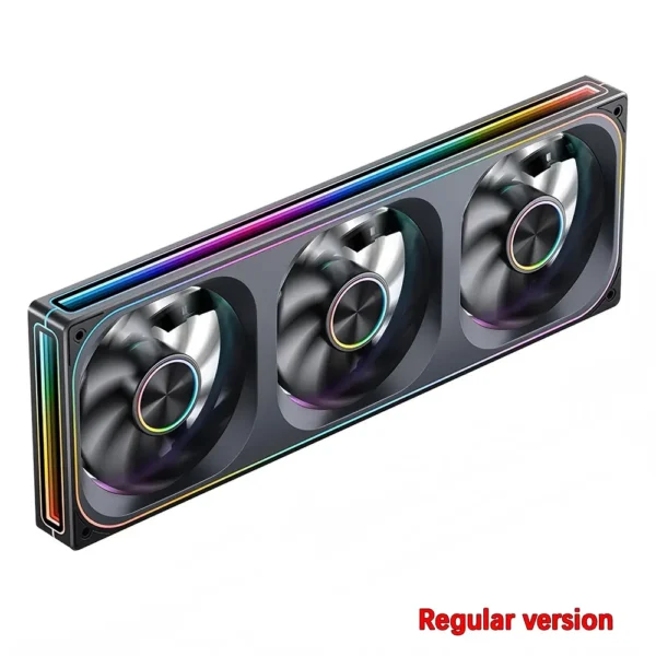 JONSBO ZA-120/240/360 ARGB 12/24/36CM chassis fan Motherboard lighting synchronization/Aluminum Nameplate/PWM Case fans