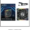 LIAN LI UNI FAN SL Wireless 120 Single Pack , Reverse Blade Triple Pack, LCD 120 Single Pack, Case fan, water cooled fan