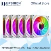 UPSIREN UF-1 PRISM 4 PRO Computer Chassis Fan 12cm ARGB 4 Pin PWM Quiet Cooling Fan 12V Large Air Volume 45.2CFM/600-1500RPM