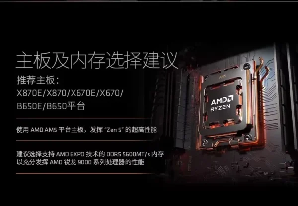 AMD R5 7800X3D/9600X/9700X/9800X3D/9900X/9950X/9950X3D Bulk Boxed