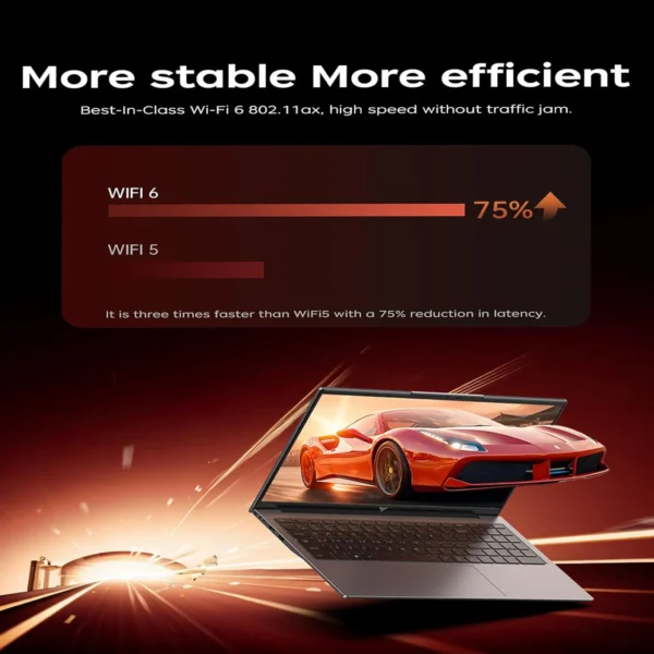 KAMRUI Gaming Laptop 15.6inch Laptop with AMD Ryzen 7 7730U 16GB 512GB Windows 11 High Performance Laptop ComputerRadeon WiFi 6