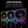 Jungle Leopard Interstellar V2RS 120mm ARGB Modular Wireless Splicing Infinite Mirror Ventilador Fans