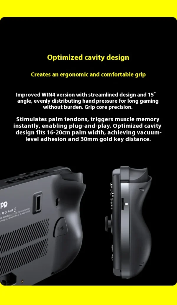 New GPD Win5 7" 120Hz 1080P LTPS Screen Handheld Gaming Console AMD395 M.2 2280 SSD Windows11 RGB Ergonomic Handheld Game Player