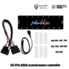 Nollie RGB Asynchronous Controller HUB 8/16 Ways Addressable ARGB Splitter Support Software Signal-RGB/OpenRGB Management