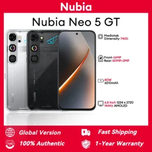 Nubia Smartphone Neo 5 GT, Built-in Fan, Gaming Trigger (Touch)