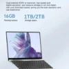 NEW Core i9-10980HK laptop 16GB RAM 1/2TB SSD Portable laptops  14.1-inch  Windows 11 Por  Notebook computer  Office Gaming