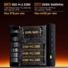 GMKtec K12 AMD Ryzen 7 H 255 Mini PC Dual DDR5 5600MT/s 3*SSD PCIe4.0 WiFi6 BT5.2 Dual 2.5G LAN OCulink Desktop Gamer Computer