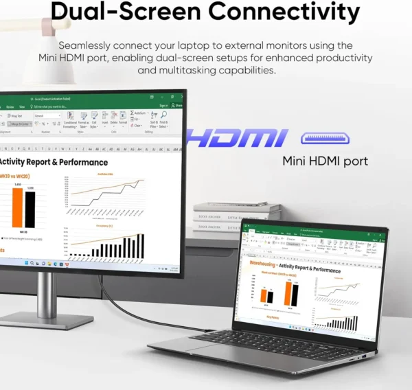 2026 Intel Core i7 9850H Atom A3950 Portable Laptop Computer 14.1" HD Gaming Laptops Windows 11 Pro SSD 2TB RAM 16GB PC Notebook